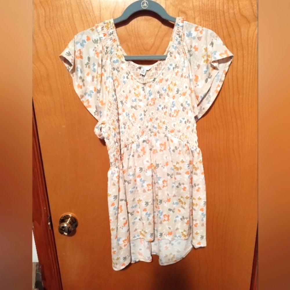 Cato top, medium, multi colored